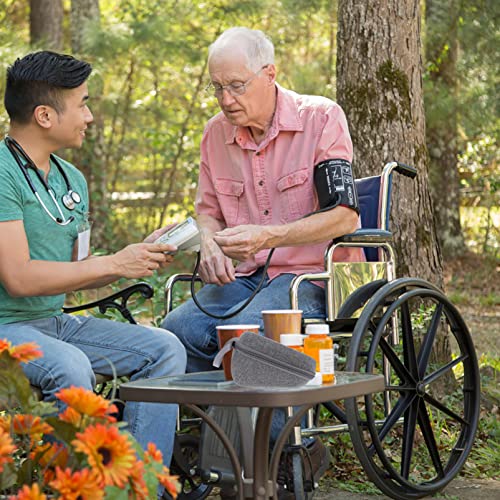 Healifty Hard Case Travel Bag with Zipper Handle Blood Pressure Monitor Carry...