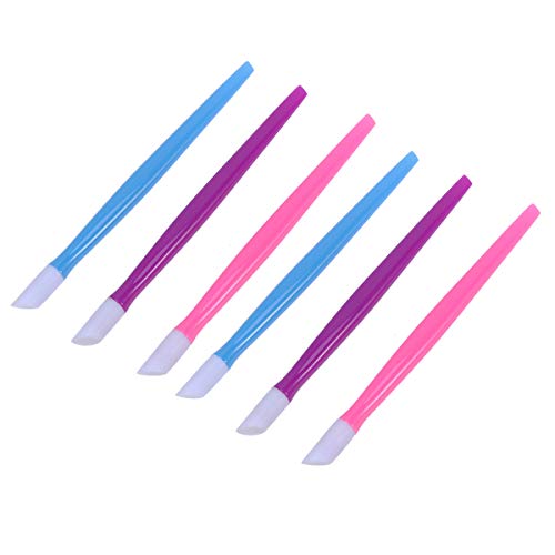 Healifty Nail Remover Stick Nail Cuticle Pusher Manicure Cleaning Stick 36pcs