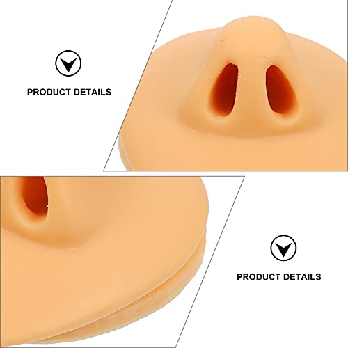 Healifty Piercing Model Soft Silicone Nose Flexible Model Display Model for A...