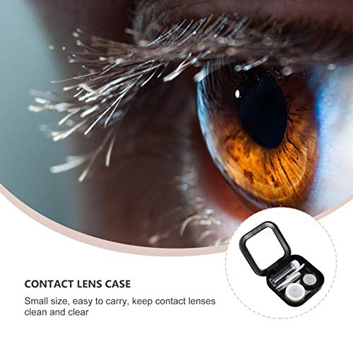 Healifty Portable Eye Lenses Container Star Contact Lens Cases Holder Kit wit...