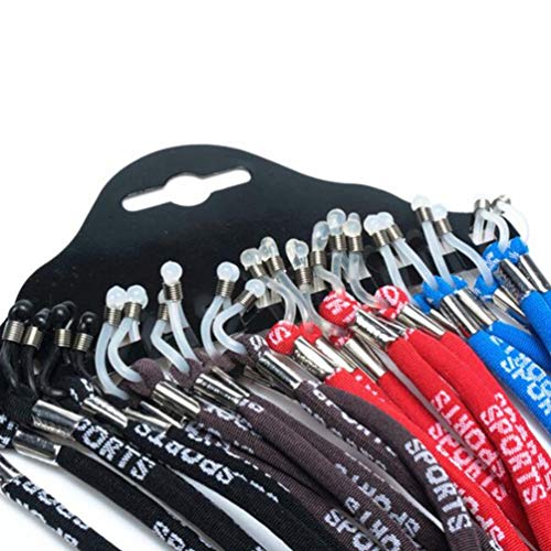 Healifty Sports Eyeglass Straps Adjustable Eyeglass Holder Chains Eyewear Ret...