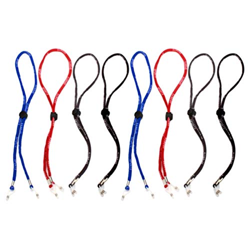 Healifty Sports Eyeglass Straps Adjustable Eyeglass Holder Chains Eyewear Ret...