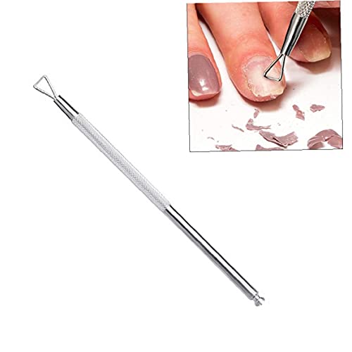 Gel Nail Polish Remover Toolnail Cuticle Pusher Double Head 12.5CM Manicure T...