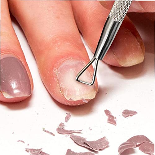 Gel Nail Polish Remover Toolnail Cuticle Pusher Double Head 12.5CM Manicure T...