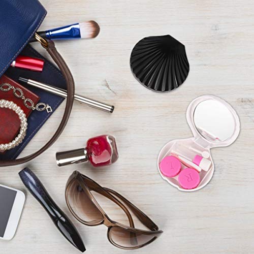 HEALLILY 2pcs Mini Contact Lens Case Travel Box Holder Storage Container with...