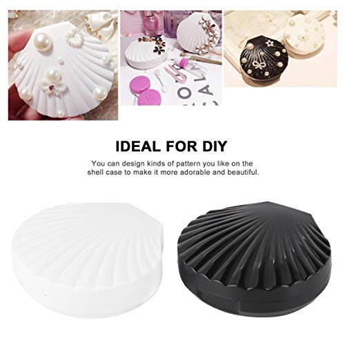HEALLILY 2pcs Mini Contact Lens Case Travel Box Holder Storage Container with...