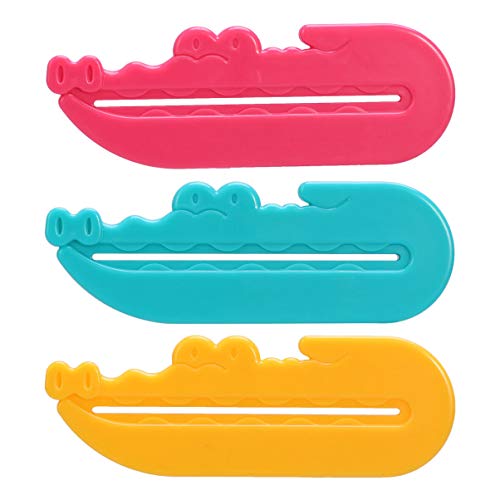 HEALLILY 3Pcs Rotate Toothpaste Dispenser Toothpaste Tube Rolling Squeezers T...