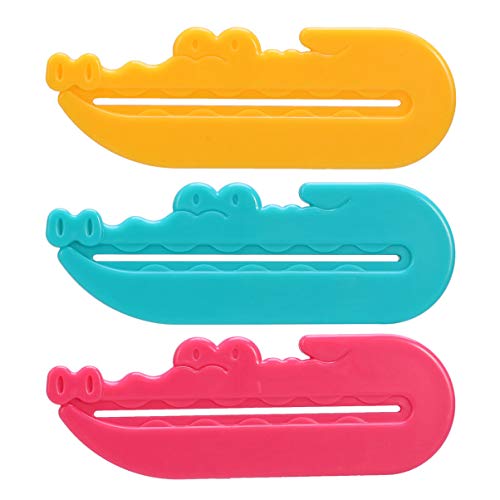 HEALLILY 3Pcs Rotate Toothpaste Dispenser Toothpaste Tube Rolling Squeezers T...