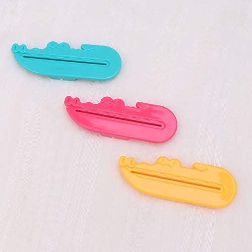 HEALLILY 3Pcs Rotate Toothpaste Dispenser Toothpaste Tube Rolling Squeezers T...