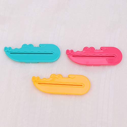 HEALLILY 3Pcs Rotate Toothpaste Dispenser Toothpaste Tube Rolling Squeezers T...