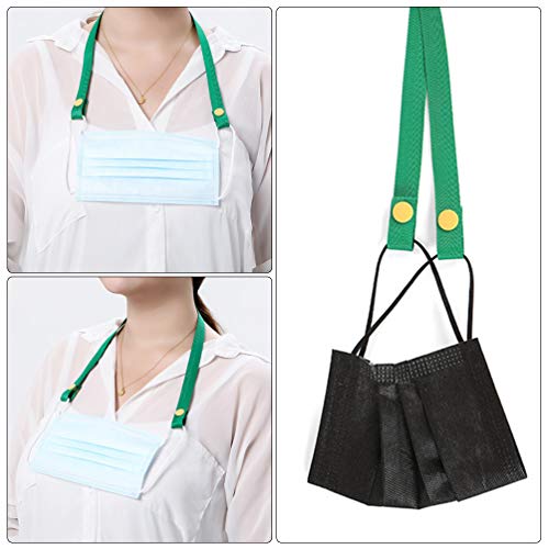 HEALLILY 5pcs Anti-Lost Face Cover Holder Lanyard Sunglass Holder Strap Eyegl...