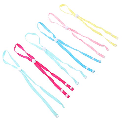 HEALLILY 6Pcs Face Cover Lanyard Face Bandanas Holder Chain Glasses Lanyard S...