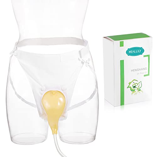 HEALLILY Female Urine Bag Urinal Collector Anti Allergic Medical Liquid Urine...