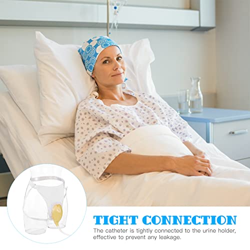 HEALLILY Female Urine Bag Urinal Collector Anti Allergic Medical Liquid Urine...