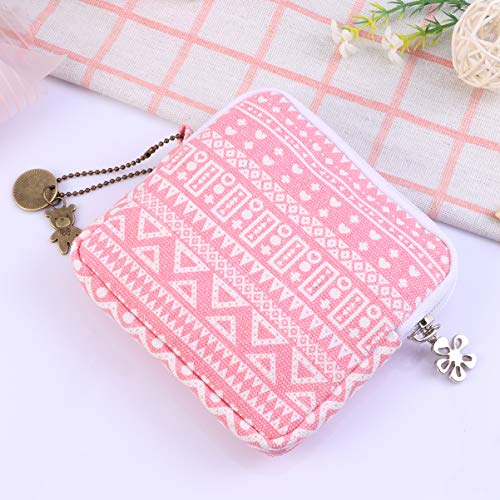 HEALLILY Nursing Pad Holder,Sanitary Pad Bag, Sanitary Napkin Storage Bag WIt...