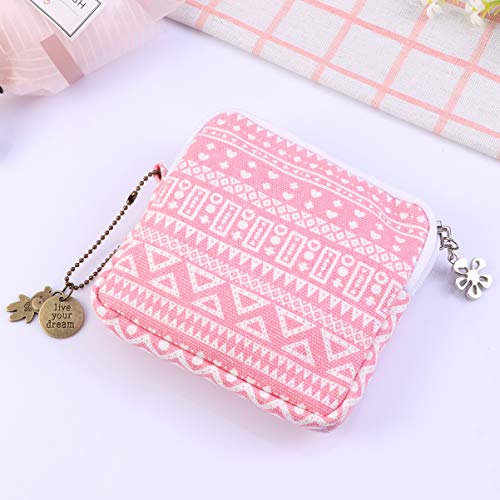 HEALLILY Nursing Pad Holder,Sanitary Pad Bag, Sanitary Napkin Storage Bag WIt...