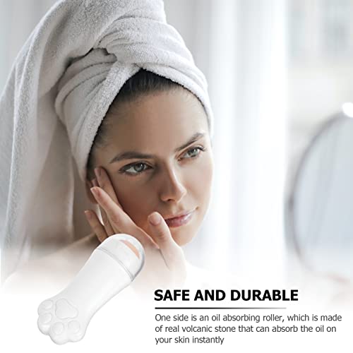 HEALLILY Oil Absorbing Makeup Volcanic Roller Portable and Reusable Oil Contr...