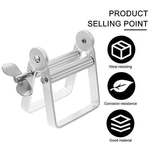 HEALLILY Toothpaste Tube Squeezer Metal Toothpaste Squeezer Dispenser Rollers...