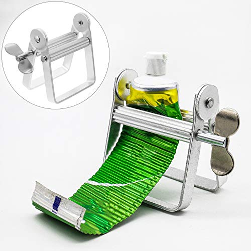HEALLILY Toothpaste Tube Squeezer Metal Toothpaste Squeezer Dispenser Rollers...