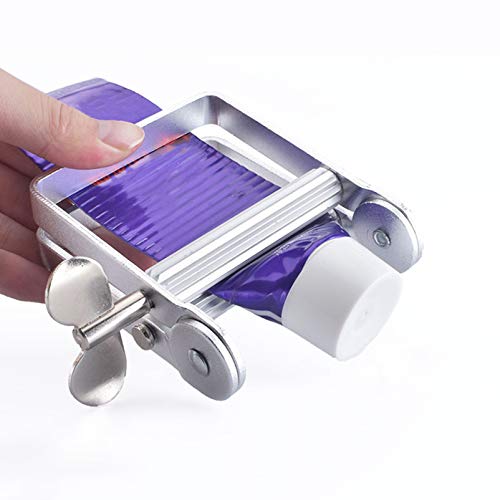 HEALLILY Toothpaste Tube Squeezer Metal Toothpaste Squeezer Dispenser Rollers...