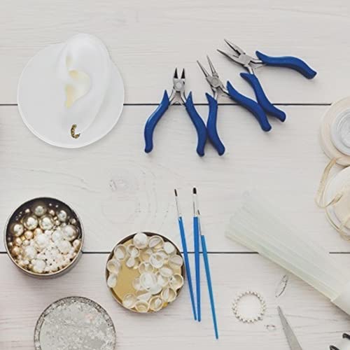 Silicone Left Acupuncture Ear Model: Flexible Model Display Model for Jewelry...