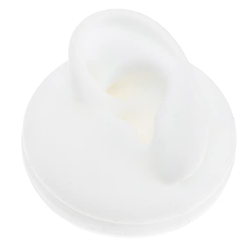 Silicone Left Acupuncture Ear Model: Flexible Model Display Model for Jewelry...