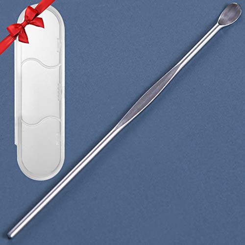 10pcs Sliver Metal Ear Cleaner Ear Pick Ear Spoon Earwax Curette Remover Earp...