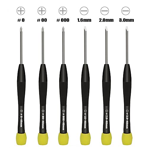 Eyeglass Repair Kit, YAUENDE Eyeglasses Screwdriver Set with Eyeglass Screws,...