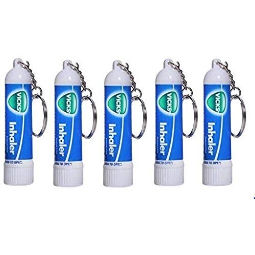 Inhaler for Quick Relief From Blocked Nose 0.5ml By Vicks ( Pack of 5)