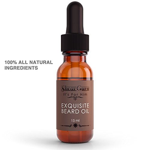 Natural Complete Care Beard Grooming Kit for Men– Brush Set- Hair Cutting Bar...