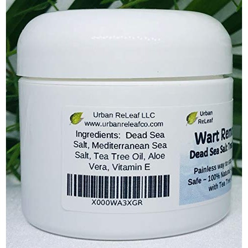 Urban ReLeaf WART Remover Dead Sea Salt Treatment ! Help for Warts, Kid Safe!...