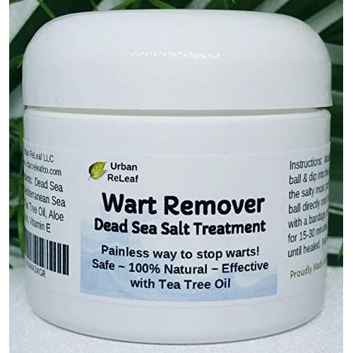Urban ReLeaf WART Remover Dead Sea Salt Treatment ! Help for Warts, Kid Safe!...