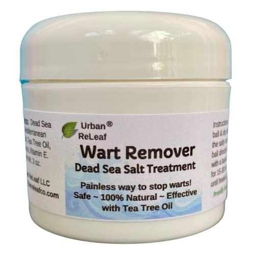 Urban ReLeaf WART Remover Dead Sea Salt Treatment ! Help for Warts, Kid Safe!...