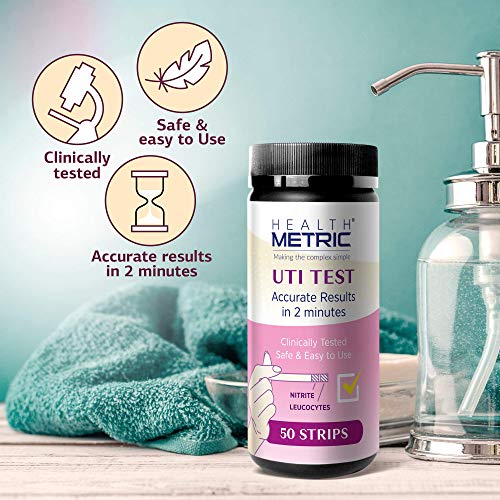 UTI Test Strips for Women & Men - Easy to Use at Home Urinary Tract Infection...