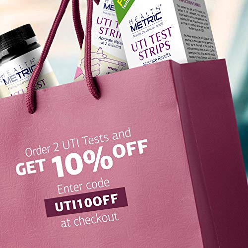UTI Test Strips for Women & Men - Easy to Use at Home Urinary Tract Infection...
