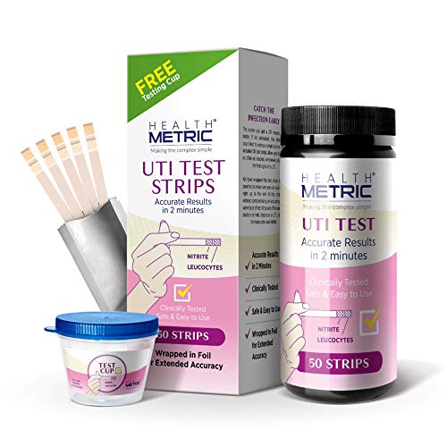 UTI Test Strips for Women & Men - Easy to Use at Home Urinary Tract Infection...