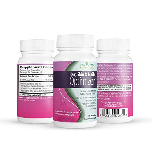 Hair Growth Formula – to Make Your Hair Grow & Skin Glow | Hair, Skin & Nails...