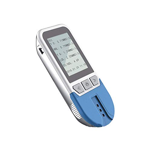 Healthcaretuye 5 in 1 Lipid Test Meter Cholesterol Meter Analyzer HDL LDL Tri...