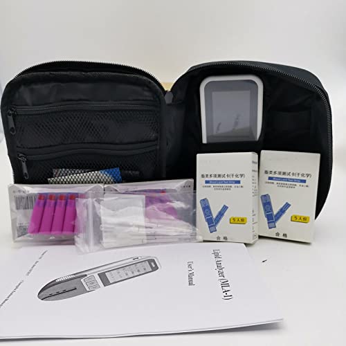 Healthcaretuye 5 in 1 Lipid Test Meter Cholesterol Meter Analyzer HDL LDL Tri...