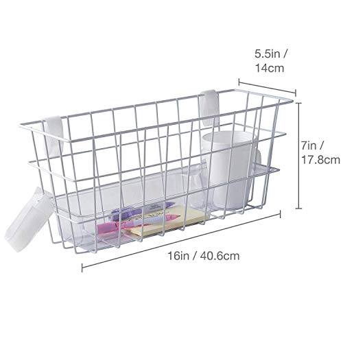 HealthSmart Walker Storage Basket with Cup Holder and Insert Tray, No Tools N...