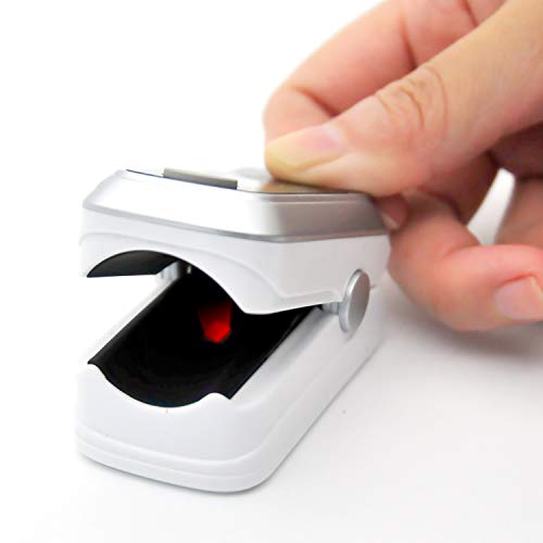 Fingertip Pulse Oximeter Blood Oxygen Monitor Finger for Adult & children Por...