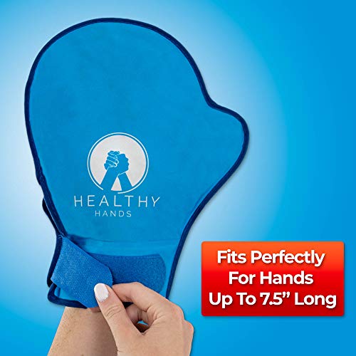 Healthy Hands 2 Wrist & Hand Hot and Cold Soft Ice Pack Wraps For Hand Injuri...