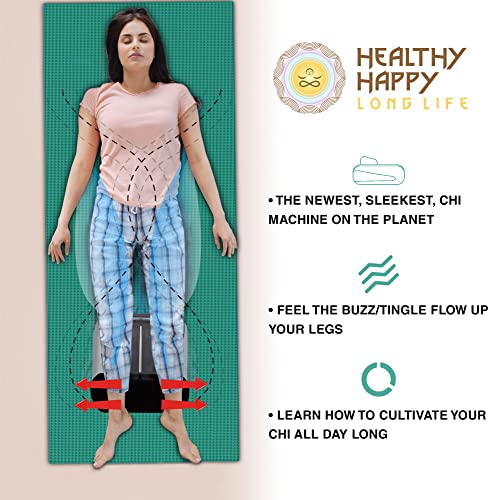 Chi Miracle Machine, Electric Back Swing Massager for Vitality, Swivel Disc, ...