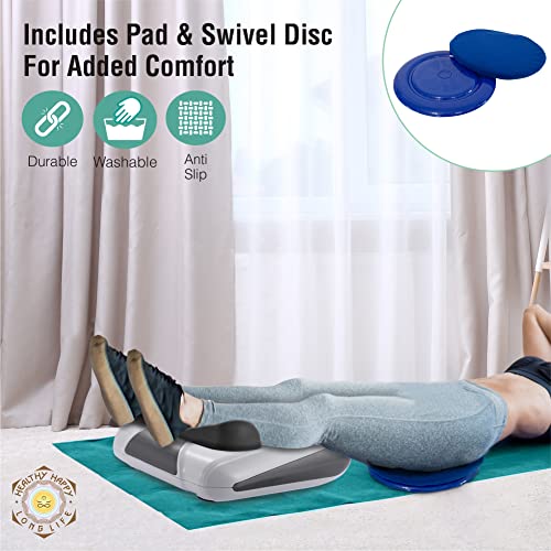 Chi Miracle Machine, Electric Back Swing Massager for Vitality, Swivel Disc, ...