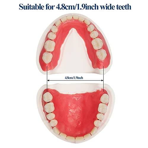 Denture Do it Yourself Full Set of Top and Bottom Fake Teeth for Improve Smile