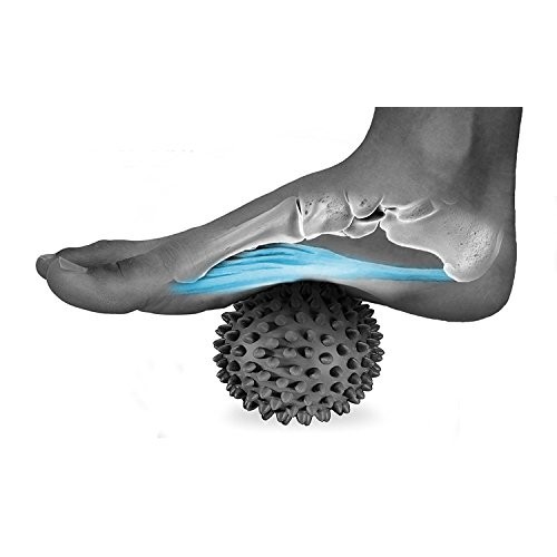 Three Pack Premium Grade Spiky Massage Ball - Highly Recommended for Plantar ...
