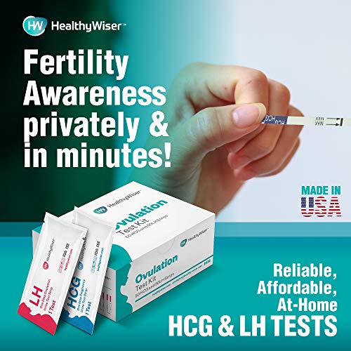 Pregnancy Test Kit, 50 Ovulation and 50 Pregnancy Test Strips, Monitor & Trac...