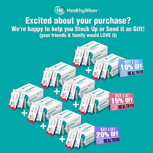 Pregnancy Test Kit, 50 Ovulation and 50 Pregnancy Test Strips, Monitor & Trac...