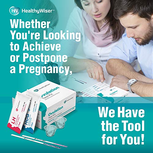 Pregnancy Test Kit, 50 Ovulation and 50 Pregnancy Test Strips, Monitor & Trac...
