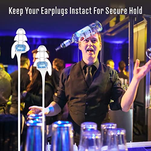 High Fidelity Concert Ear Plugs, Hearprotek Noise Reduction Music Earplugs, H...
